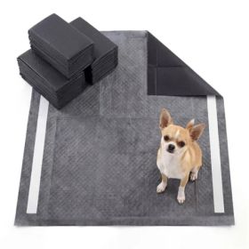 150 Pack Charcoal Dog Pee Pads 24"x24", 6-Layer Ultra Absorbent Pet Training Pads With Odor Control (Option: Defaulttitle) 150 Pack Charcoal Dog Pee Pads 24"x24", 6-Layer Ultra Absorbent Pet Training Pads With Odor Control (Option: Defaulttitle)